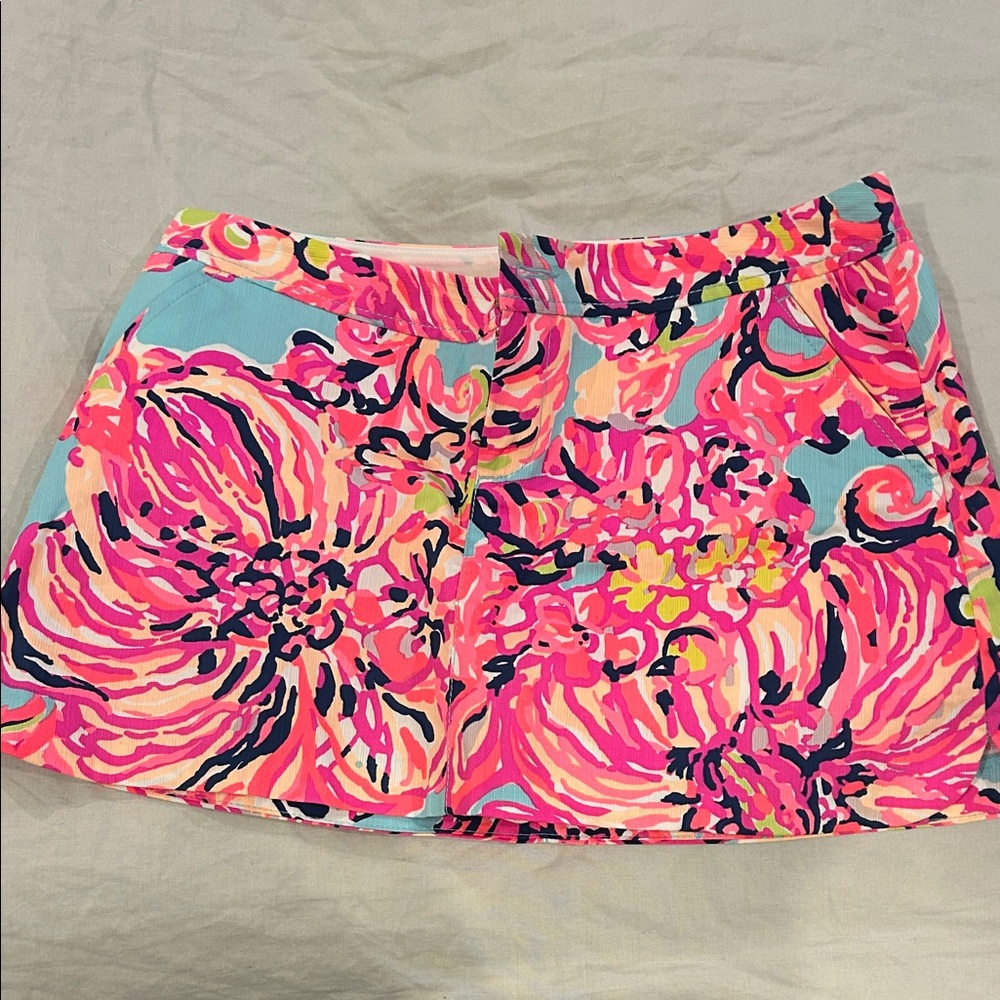 Lilly Pulitzer Colorful Patterned Skirt